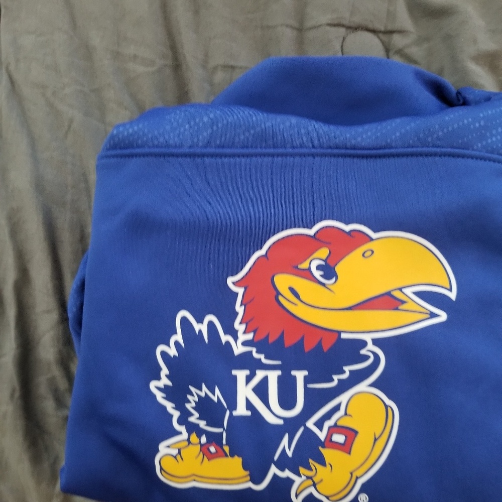 Champion Kansas University Youth Small Hoodie